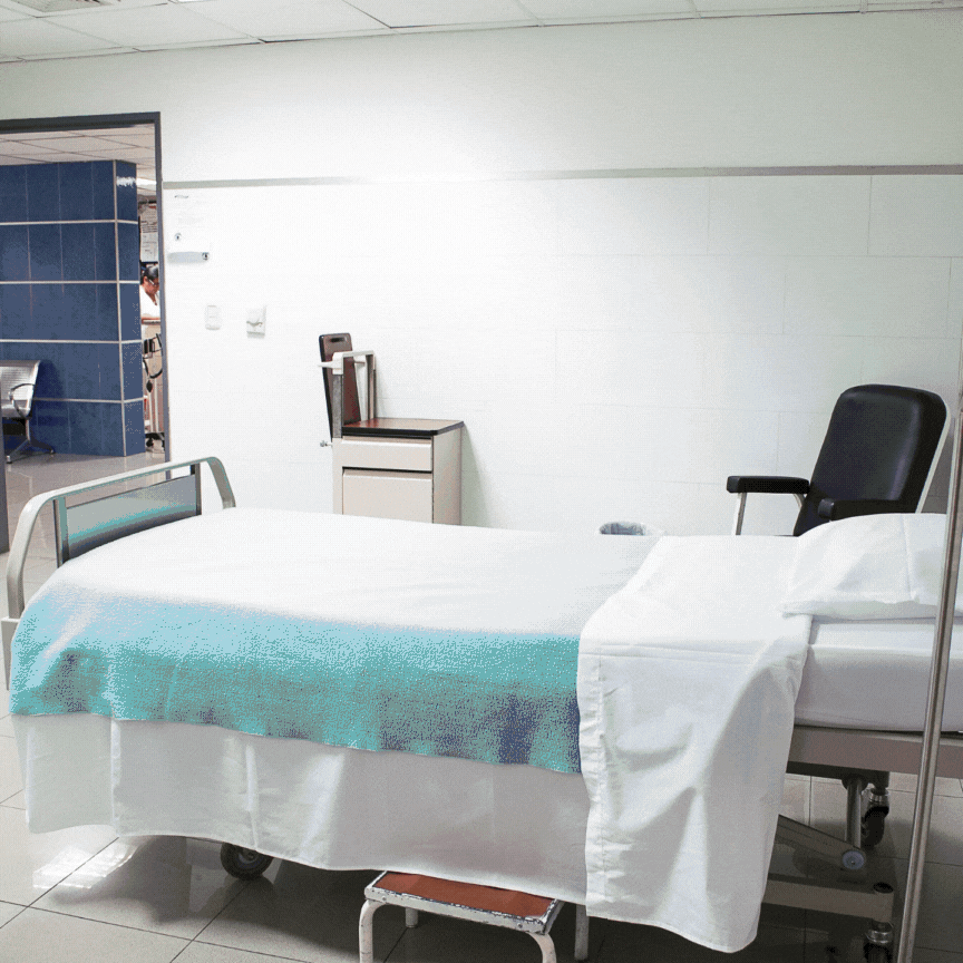Medical facility illustration